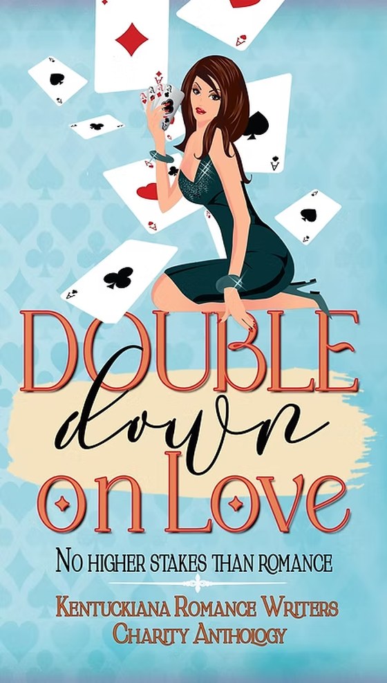 Cover of Double Down on Love, the 2024 KRW charity anthology